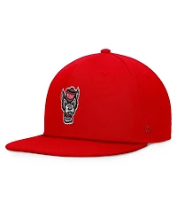 Top of the World Men's Red Nc State Wolfpack Fundamental Snapback Hat