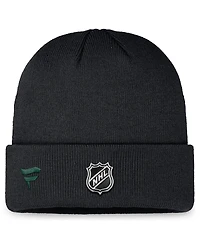Fanatics Men's Black Minnesota Wild Authentic Pro Training Camp Cuffed Knit Hat