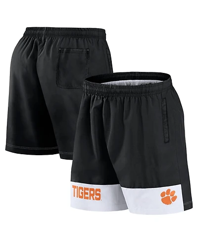 Fanatics Men's Black Clemson Tigers Elements Intensity Woven Shorts
