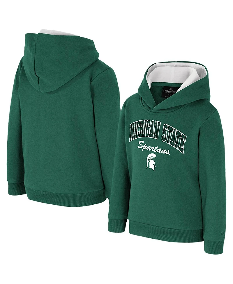 Colosseum Toddler Green Michigan State Spartans Centauri Pullover Hoodie