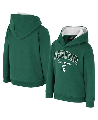 Colosseum Toddler Green Michigan State Spartans Centauri Pullover Hoodie