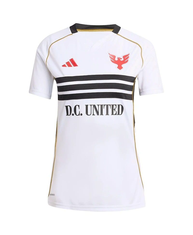 Adidas Women's White D.c. United 2025 Third Replica Jersey