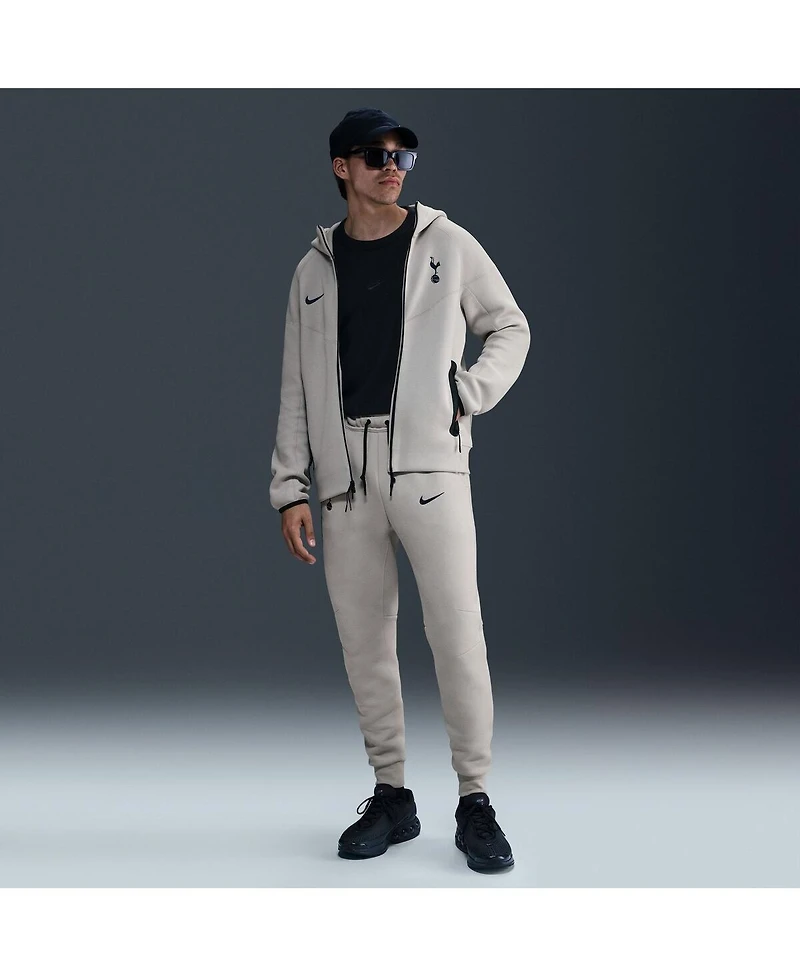 Nike Men's Gray Tottenham Hotspur Tech Fleece Full-Zip Hoodie Jacket