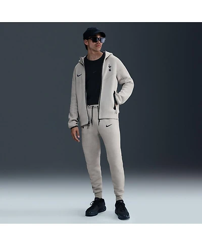 Nike Men's Gray Tottenham Hotspur Tech Fleece Full-Zip Hoodie Jacket