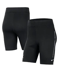 Nike Women's Black Wnba Team 13 Tri-Blend 8" Biker Shorts