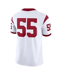 Nike Men's 55 White Usc Trojans Limited Away Game Jersey