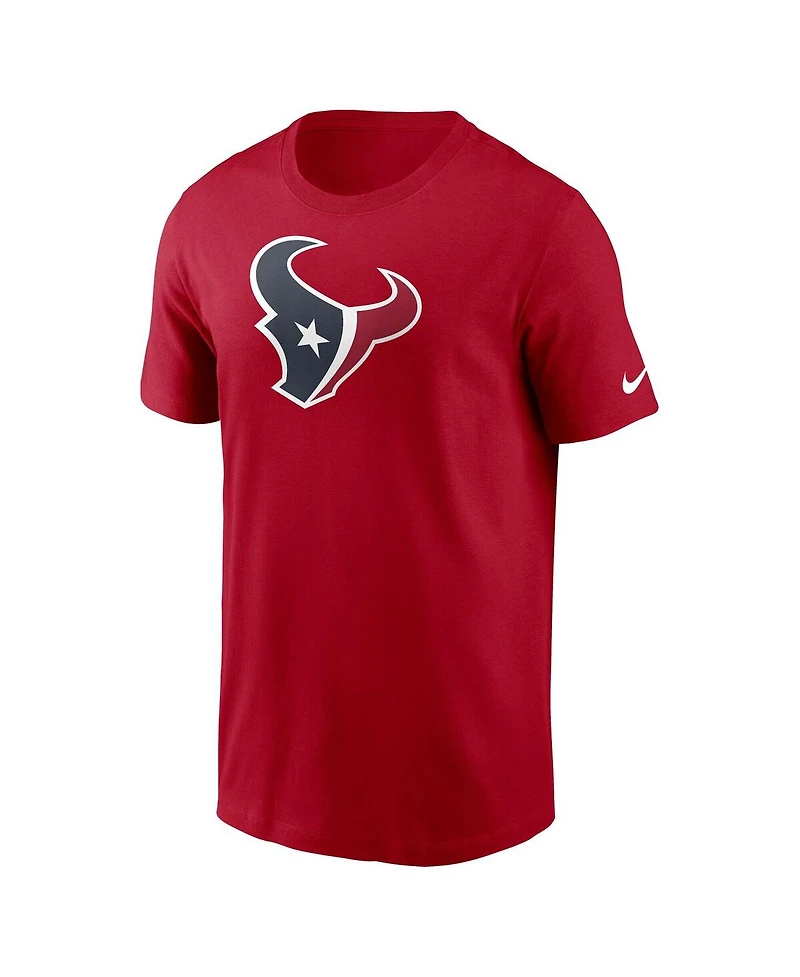 Nike Men's Red Houston Texans Primary Logo T-Shirt