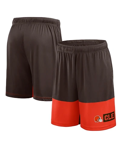 Logo Athletic Men's Brown Cleveland Browns Best of the Shorts