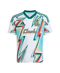 Adidas Big Boys and Girls White San Jose Earthquakes 2025 Third Replica Jersey