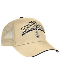 Colosseum Men's Gold Navy Midshipmen Wyatt Adjustable Hat