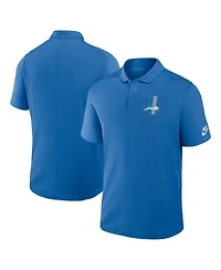 Nike Men's Blue Detroit Lions Rewind Victory Performance Polo Shirt