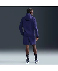 Nike Men's Purple Barcelona Tech Fleece Full-Zip Hoodie Jacket