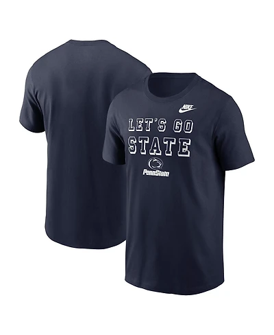 Nike Men's Navy Penn State Nittany Lions Legacy Nickname T-Shirt