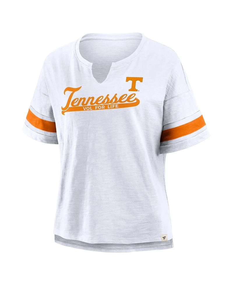 Fanatics Women's White Tennessee Volunteers Hometown Premium Script T-Shirt