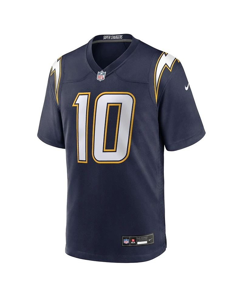 Nike Men's Justin Herbert Navy Los Angeles Chargers Alternate Super Game Player Jersey