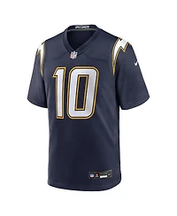 Nike Men's Justin Herbert Navy Los Angeles Chargers Alternate Super Game Player Jersey