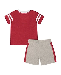 Colosseum Baby Boys and Girls Crimson Alabama Tide T-Shirt Shorts Set