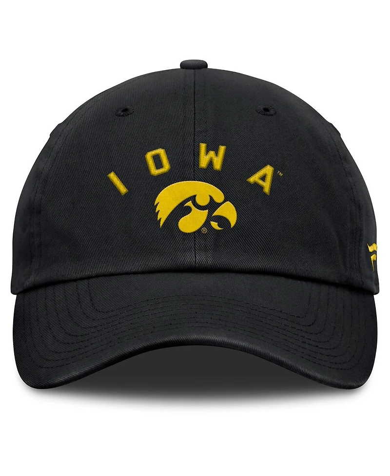 Fanatics Men's Black Iowa Hawkeyes Myth Adjustable Hat