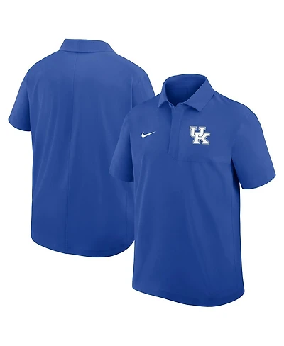 Nike Men's Royal Kentucky Wildcats 2025 Coaches Sideline Polo Shirt