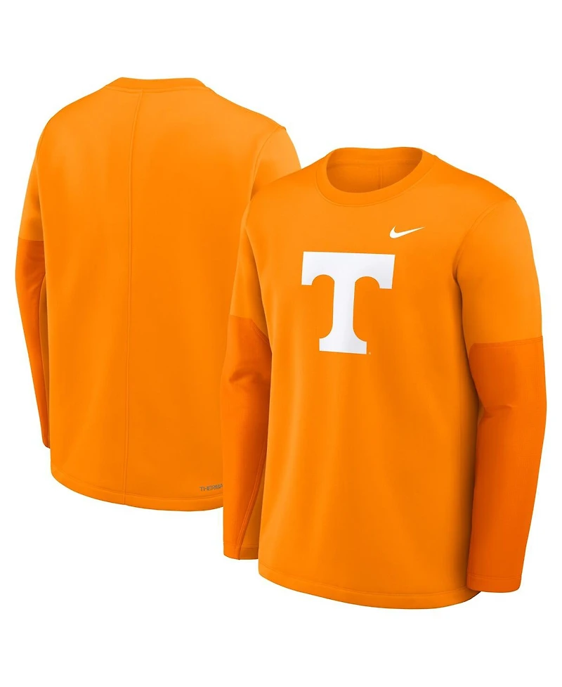 Nike Men's Tennessee Orange Volunteers 2025 Sideline Coach Performance Long Sleeve T-Shirt