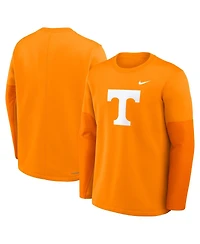 Nike Men's Tennessee Orange Volunteers 2025 Sideline Coach Performance Long Sleeve T-Shirt