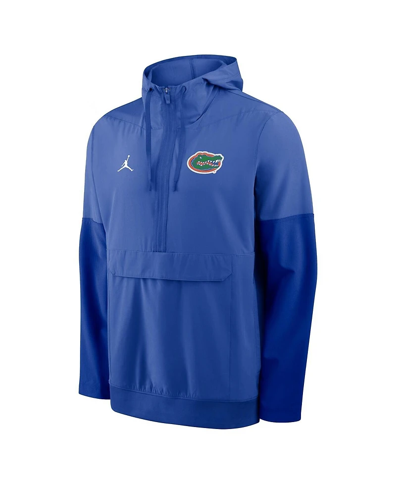 Nike Men's Royal Florida Gators Anorak Half-Zip Hoodie Jacket