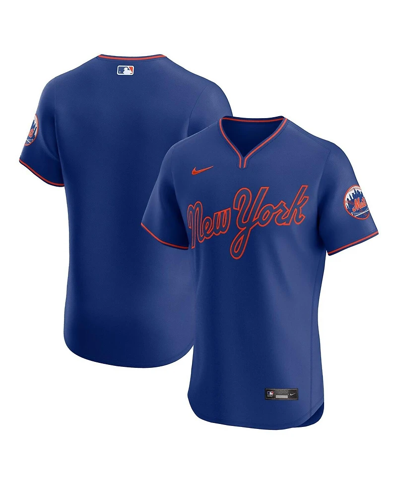 Nike Men's Royal New York Mets Alternate 2 Elite Jersey