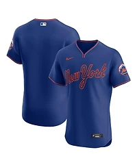 Nike Men's Royal New York Mets Alternate 2 Elite Jersey