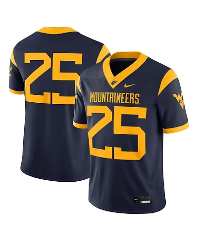 Nike Men's 25 Navy West Virginia Mountaineers Limited Home Game Jersey