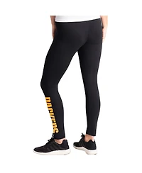 G-iii 4Her by Carl Banks Women's Black Green Bay Packers Pregame Leggings