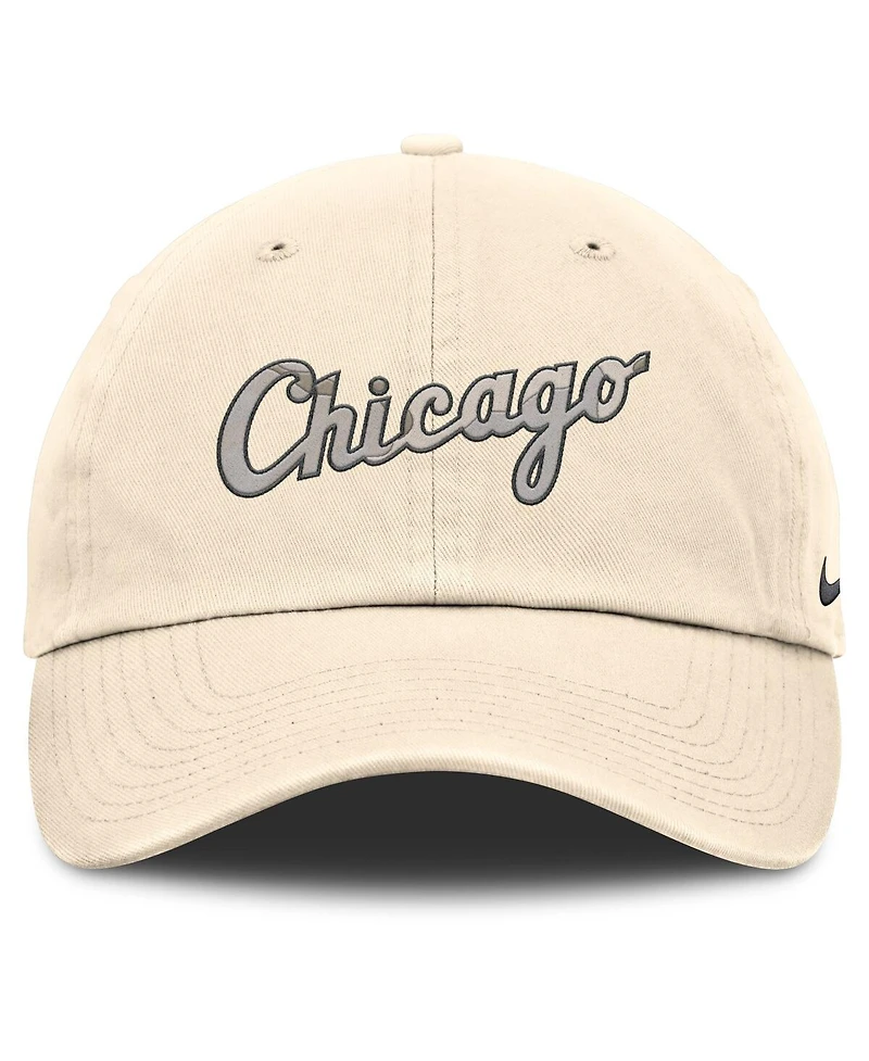 Nike Men's Natural Chicago White Sox Camo Pack Club Adjustable Hat