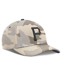 Nike Men's Natural Pittsburgh Pirates Camo Pack Rise Adjustable Hat