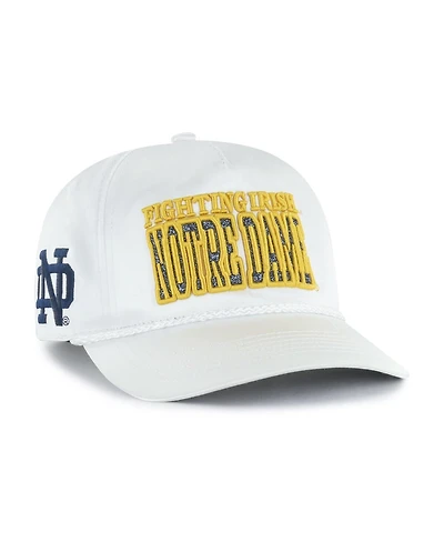 '47 Brand Women's White Notre Dame Fighting Irish Outspoken Hitch Adjustable Hat