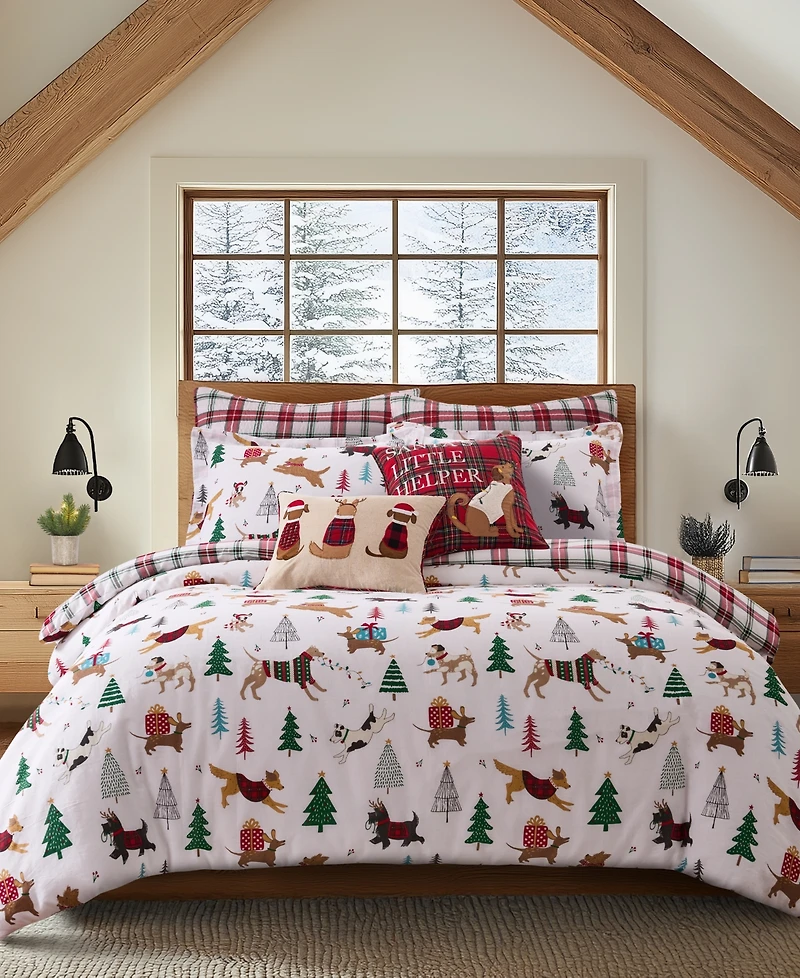 Levtex Home Jingle Paws Reversible 3-Pc. Comforter Set