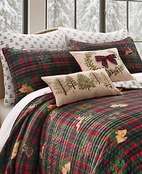 Levtex Home Merry Tartan 2-Pc. Sham Set, European