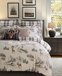 Levtex Home Lodge Toile Reversible -Pc. Comforter Set