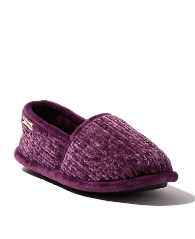 Dearfoams Women's Chenille A-Line Closed Back House Slipper