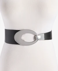 I.n.c. International Concepts Oval & Hook Stretch Belt, Macy's Exclusive