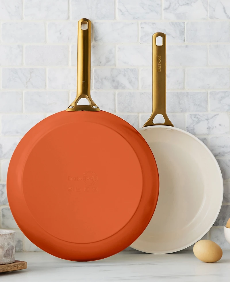 GreenPan Reserve Pro Ceramic Nonstick Frypan set, 10" and 12"