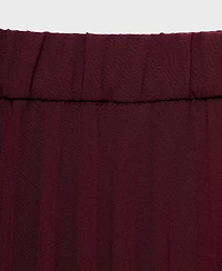 Mango Women's Pleated Long Skirt