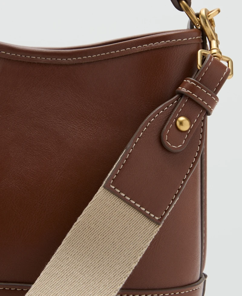 Mango Women's Small Bucket Bag