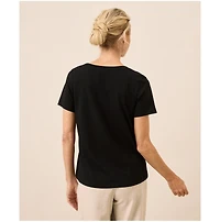 Pact Organic Cotton Softspun Scoop Neck Tee