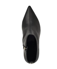 Guess Women's Yanka Pointed Toe Kitten Heel Dress Booties