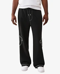 True Religion Men's Baggy Big T Sweatpants
