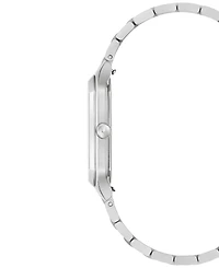 Bulova Men's Special Edition Tony Bennett Classic We are All Here Silver Tone Bracelet Watch 32mm