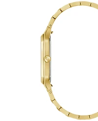 Bulova Men's Special Edition Tony Bennett Classic We are All Here Gold-Tone Bracelet Watch 32mm