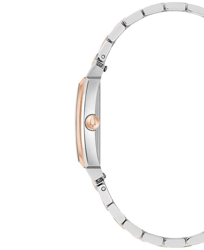 Bulova Women's Classic Sutton Two-Tone Stainless Steel Bracelet Watch 25mm