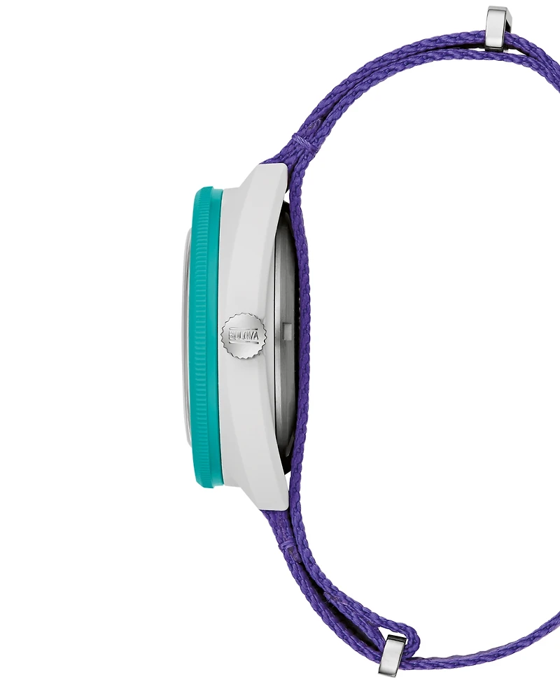 Bulova Men's Limited Edition Performance Snorkel Purple Strap Watch 41mm