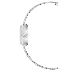 Bulova Women's Classic Goddess of Time Silver-Tone Stainless Steel Bracelet Watch 17mm