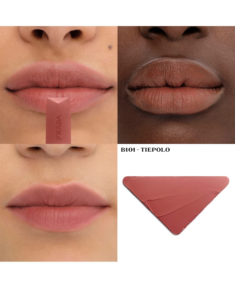 Prada Beauty Monochrome Soft Matte Refillable Lipstick